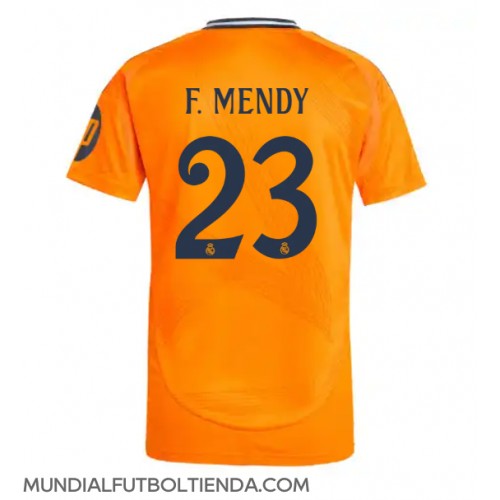 Camiseta Real Madrid Ferland Mendy #23 Segunda Equipación Replica 2024-25 mangas cortas